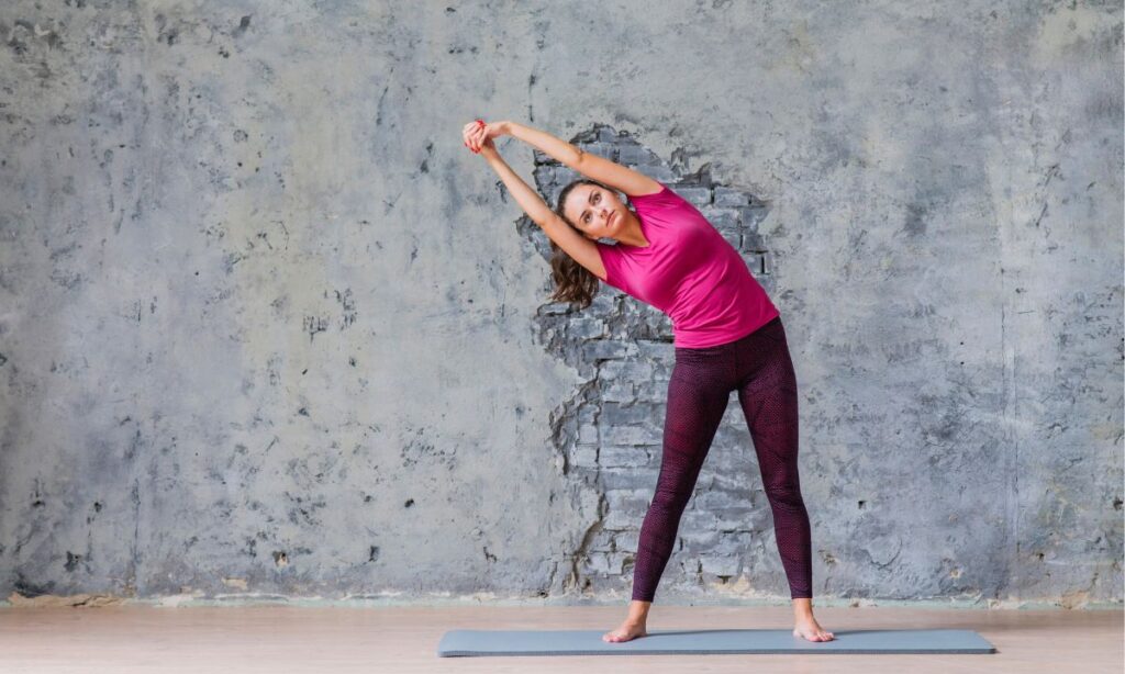 Increasing Height yoga pose