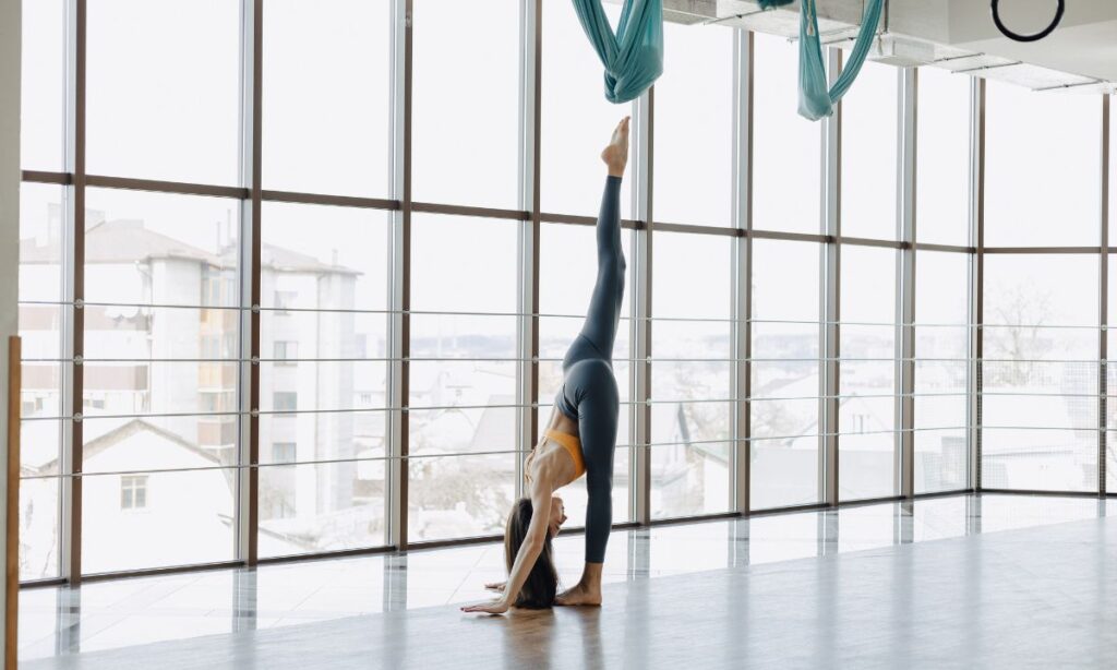 Standing Split Yoga Pose