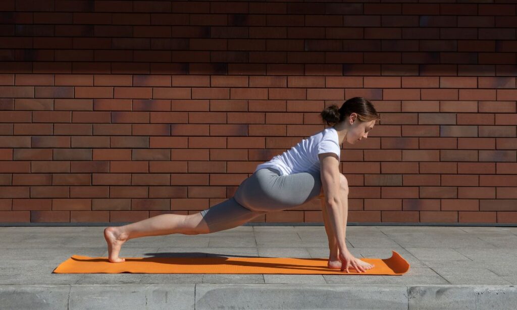 Runner's Lunge Yoga Pose