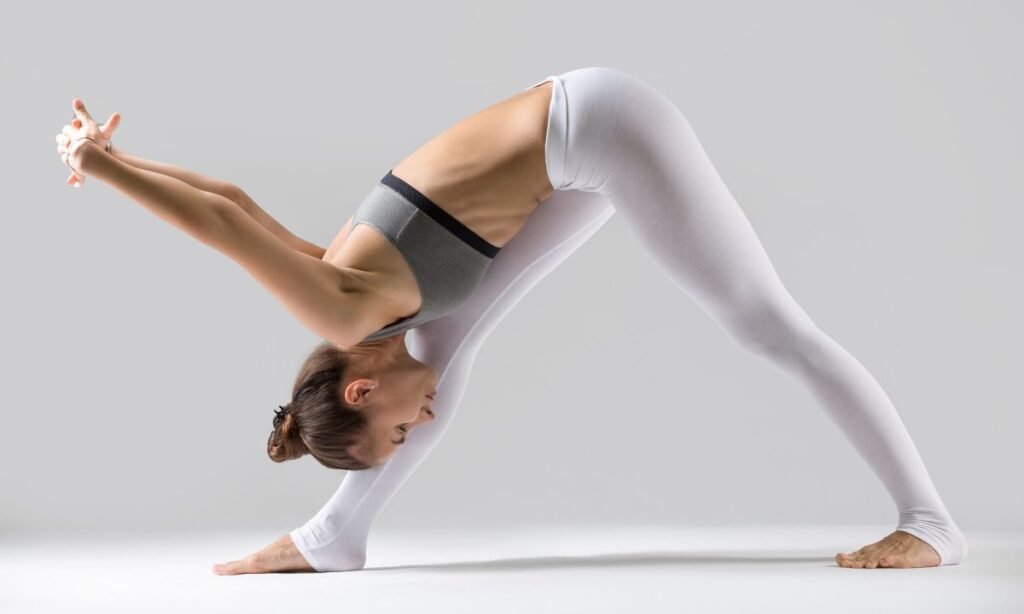 Humble Warrior Pose (Baddha Virabhadrasana)