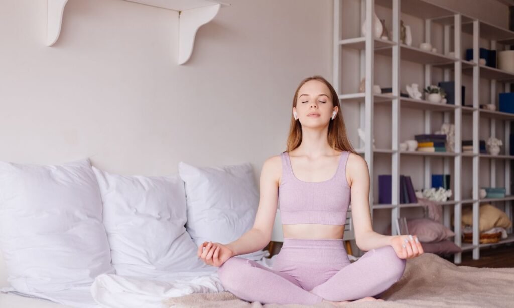 Bedtime Yoga Pose